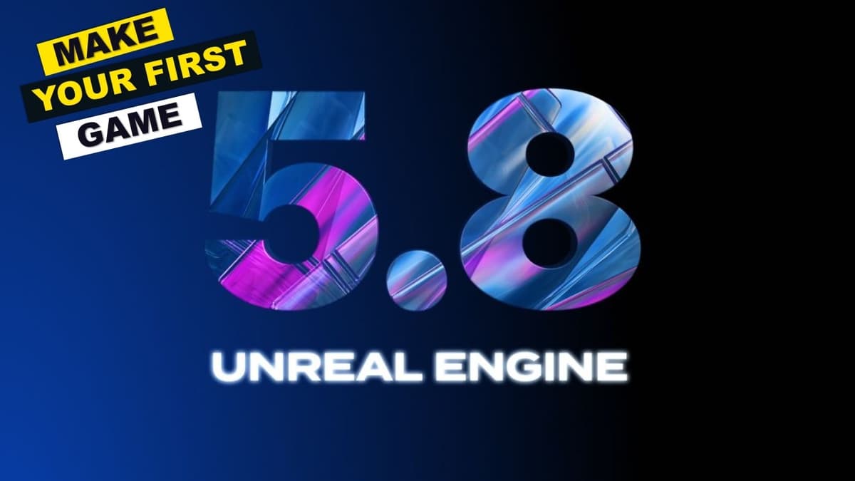 Unreal Engine 5.8 tutorial thumbnail